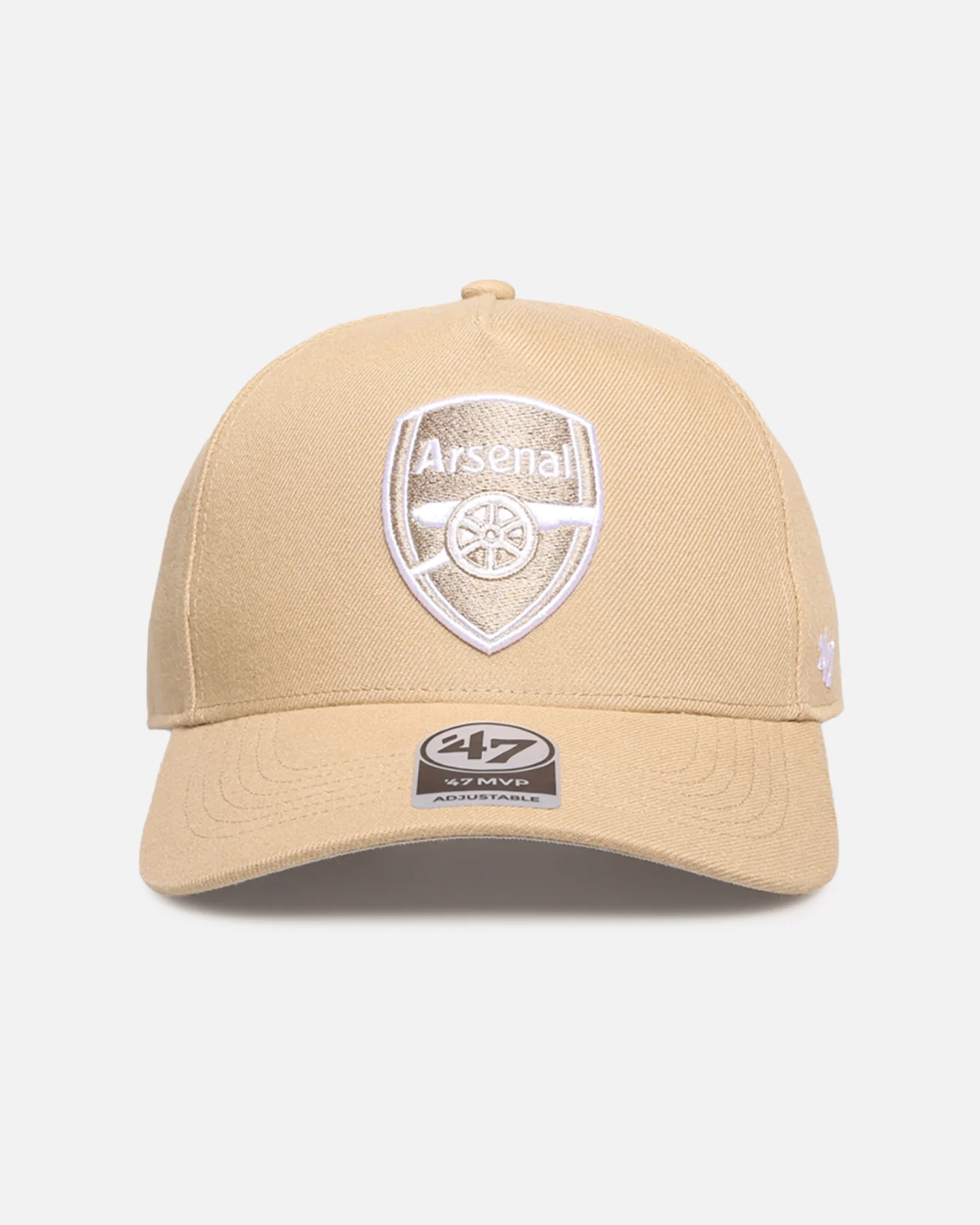 47 Brand Arsenal MVP DT Snapback Khaki/White