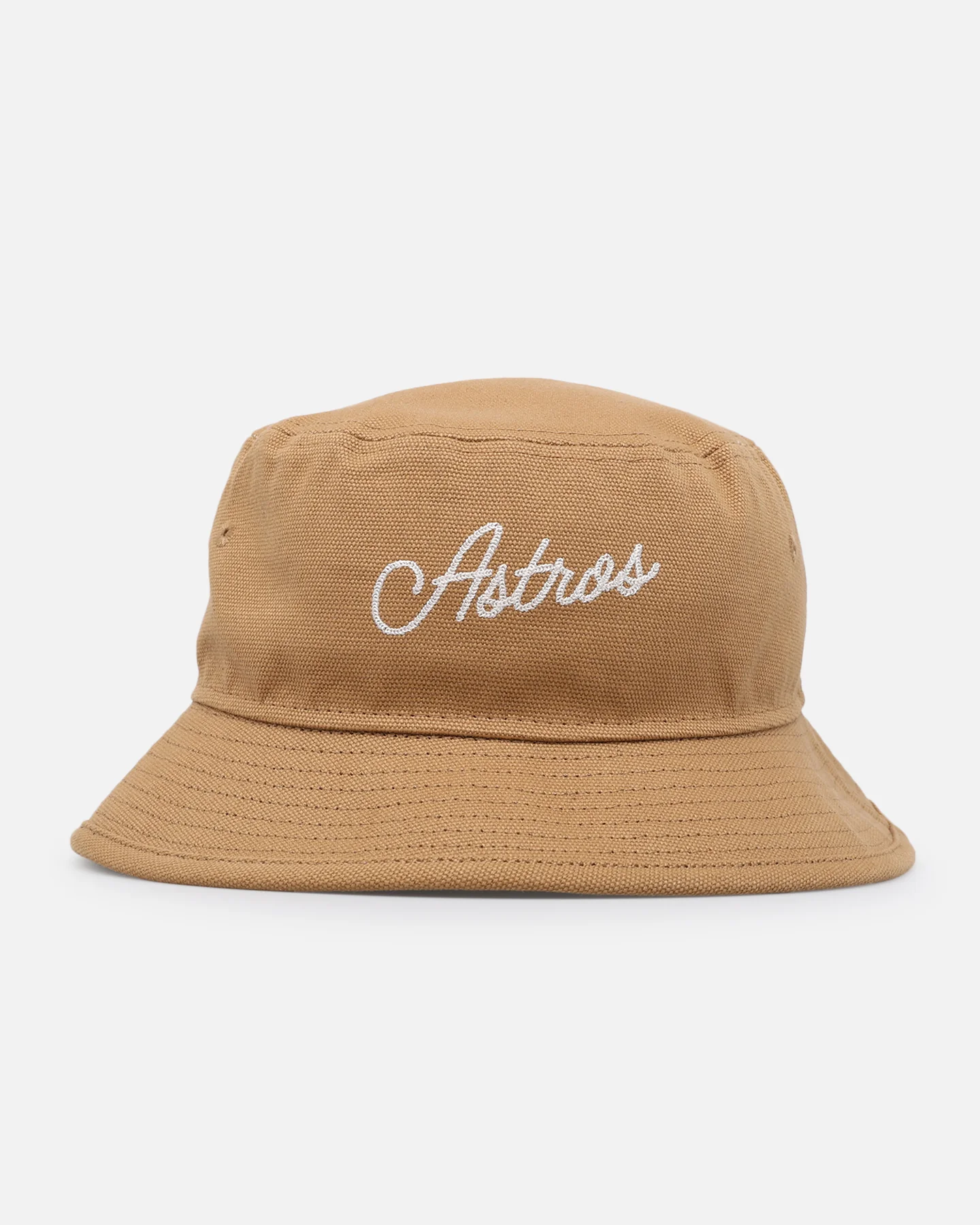 New Era Houston Astros 'Wheat Duck Canvas' Bucket Hat Wheat