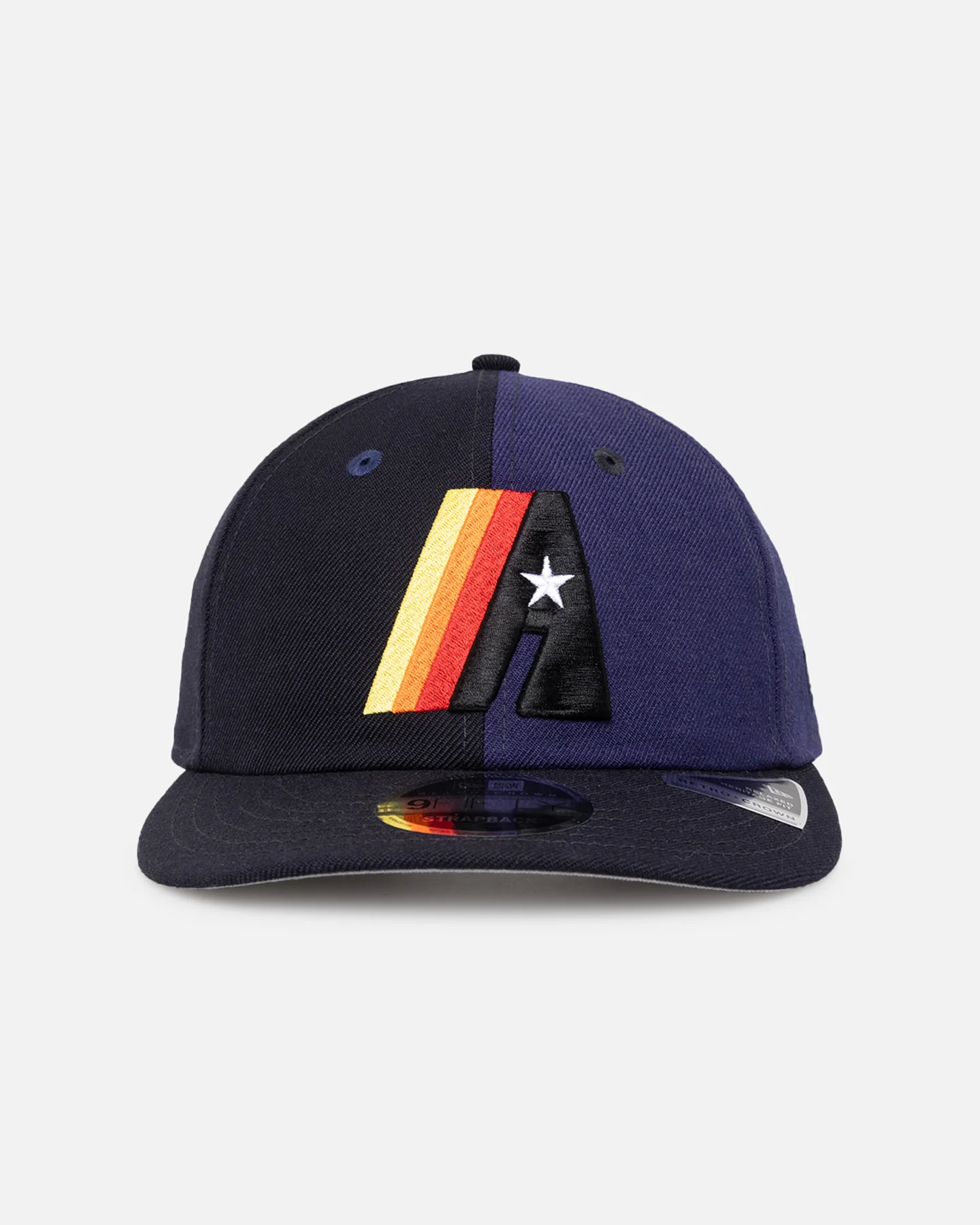 New Era Houston Astros 'Woollen Shades' 9FIFTY High Crown Strapback OTC