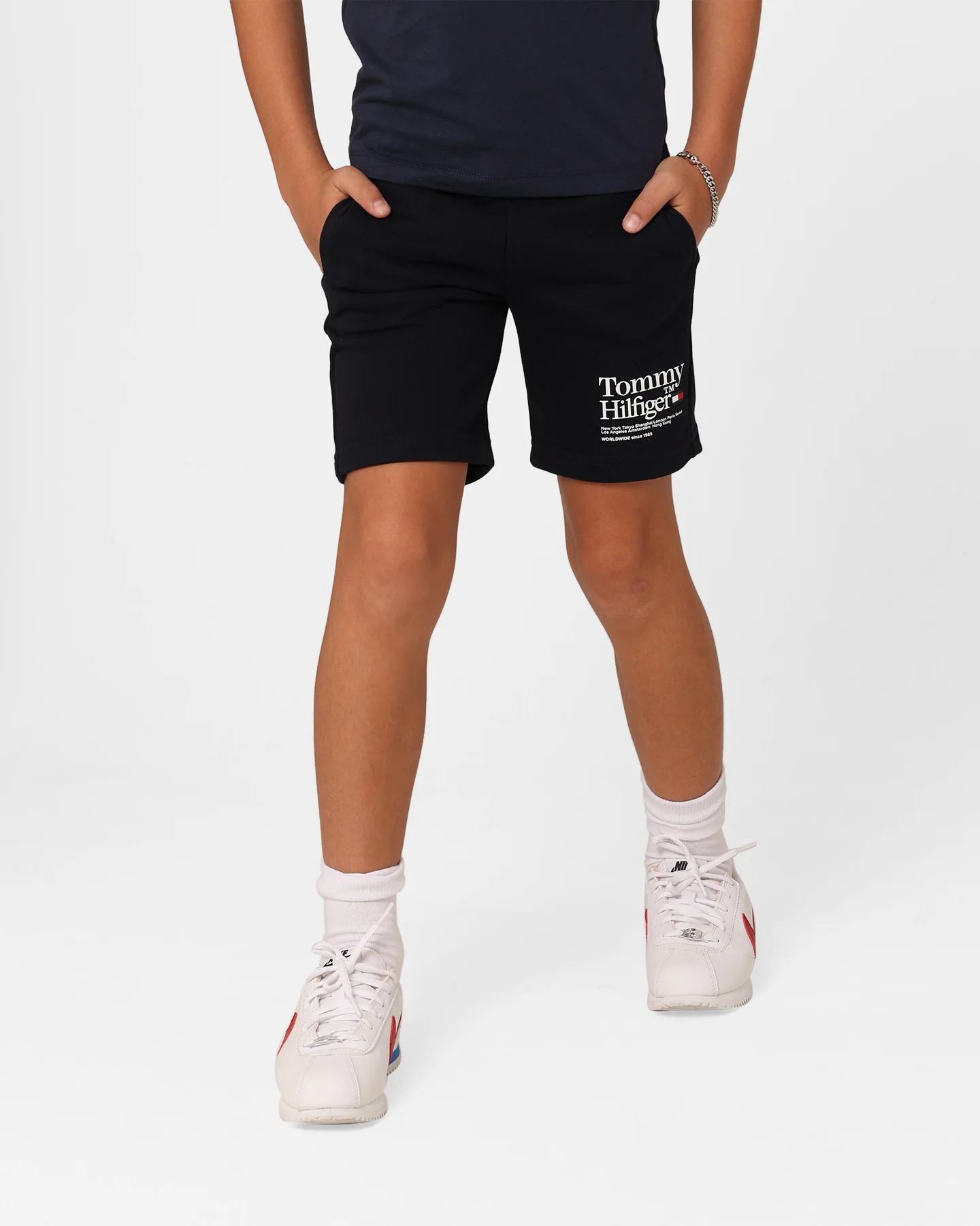 Tommy Hilfiger Kids' Timeless Tommy Sweat Shorts Desert Sky
