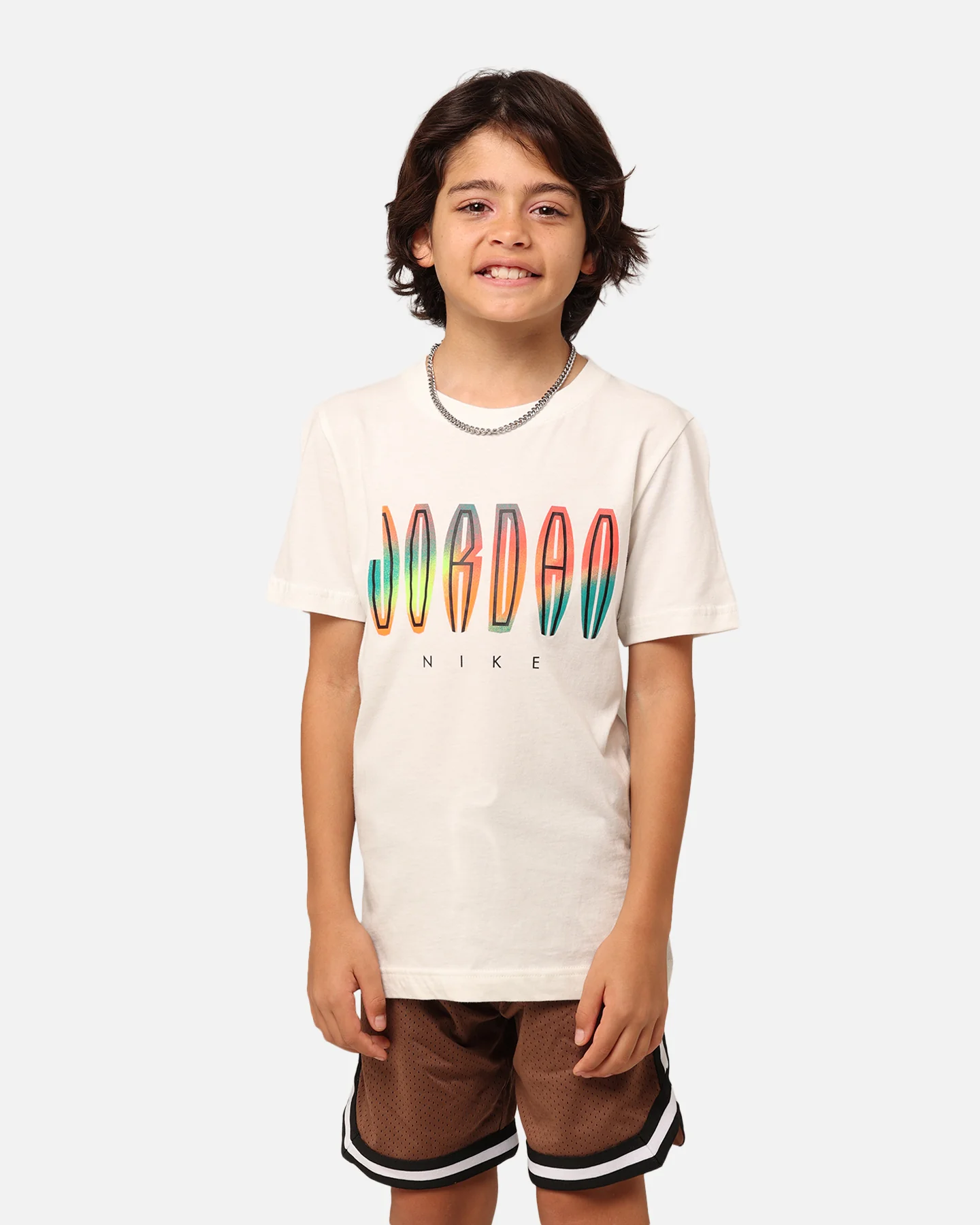 Jordan Kids' MJ MVP Graphix T-Shirt Sail