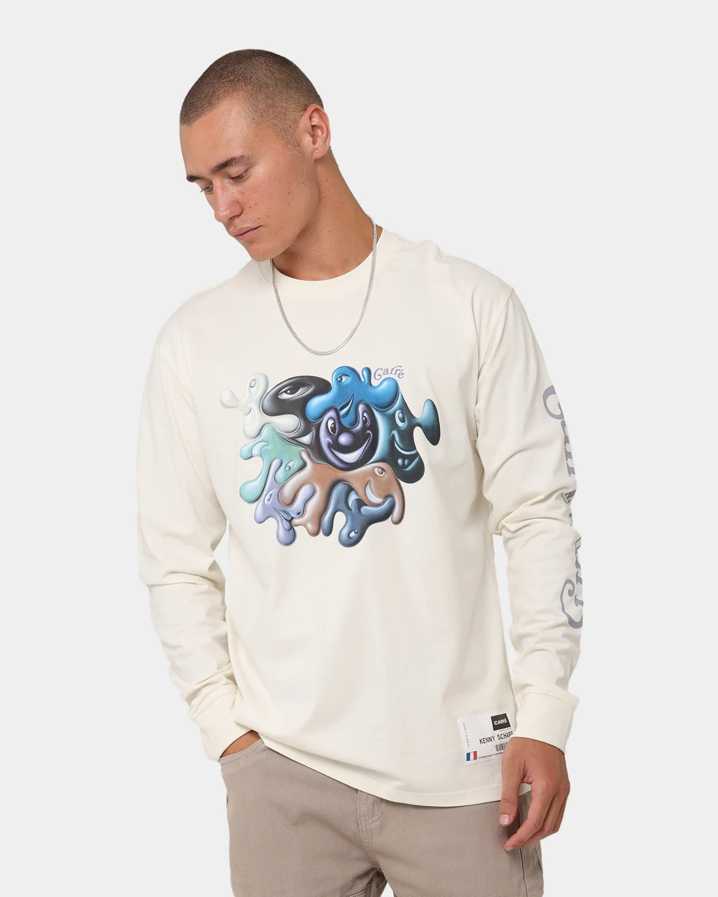 Carré X Kenny Scharf Splab T-Shirt Off White