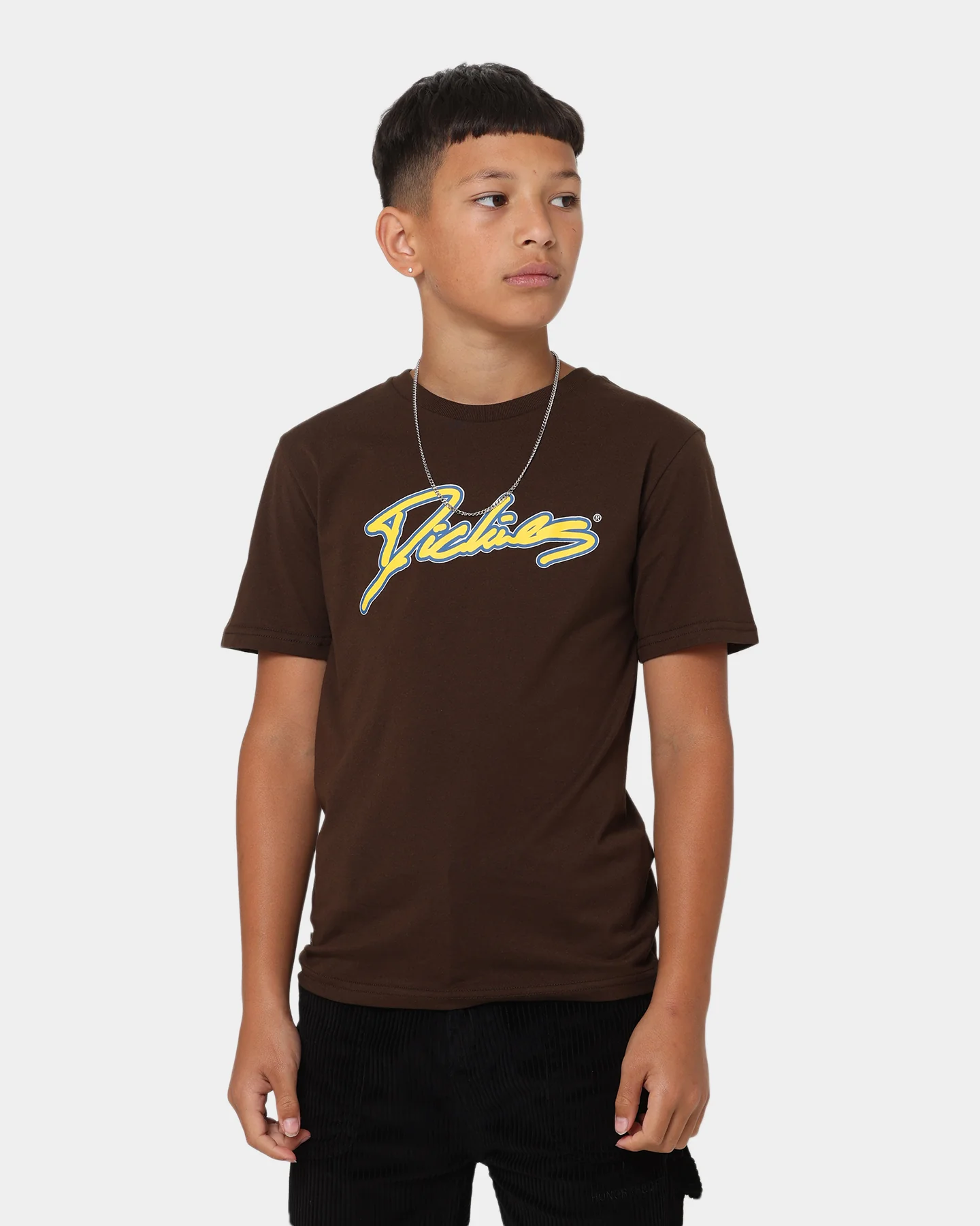 Dickies Kids' Linework T-Shirt Chestnut