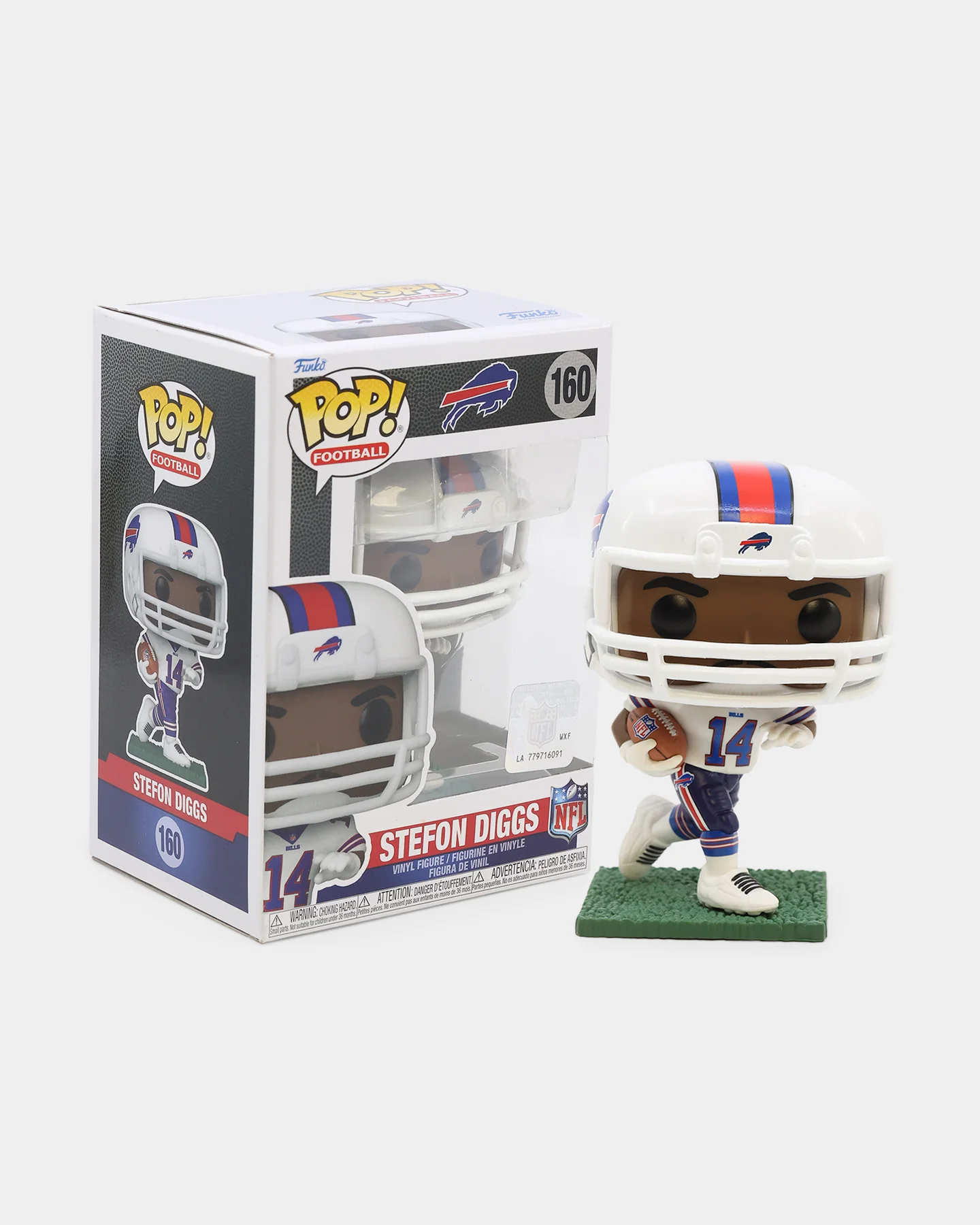 POP! POP! Vinyl #160 NFL: Buffalo Bills Stefon Diggs Home Figure Multi-coloured