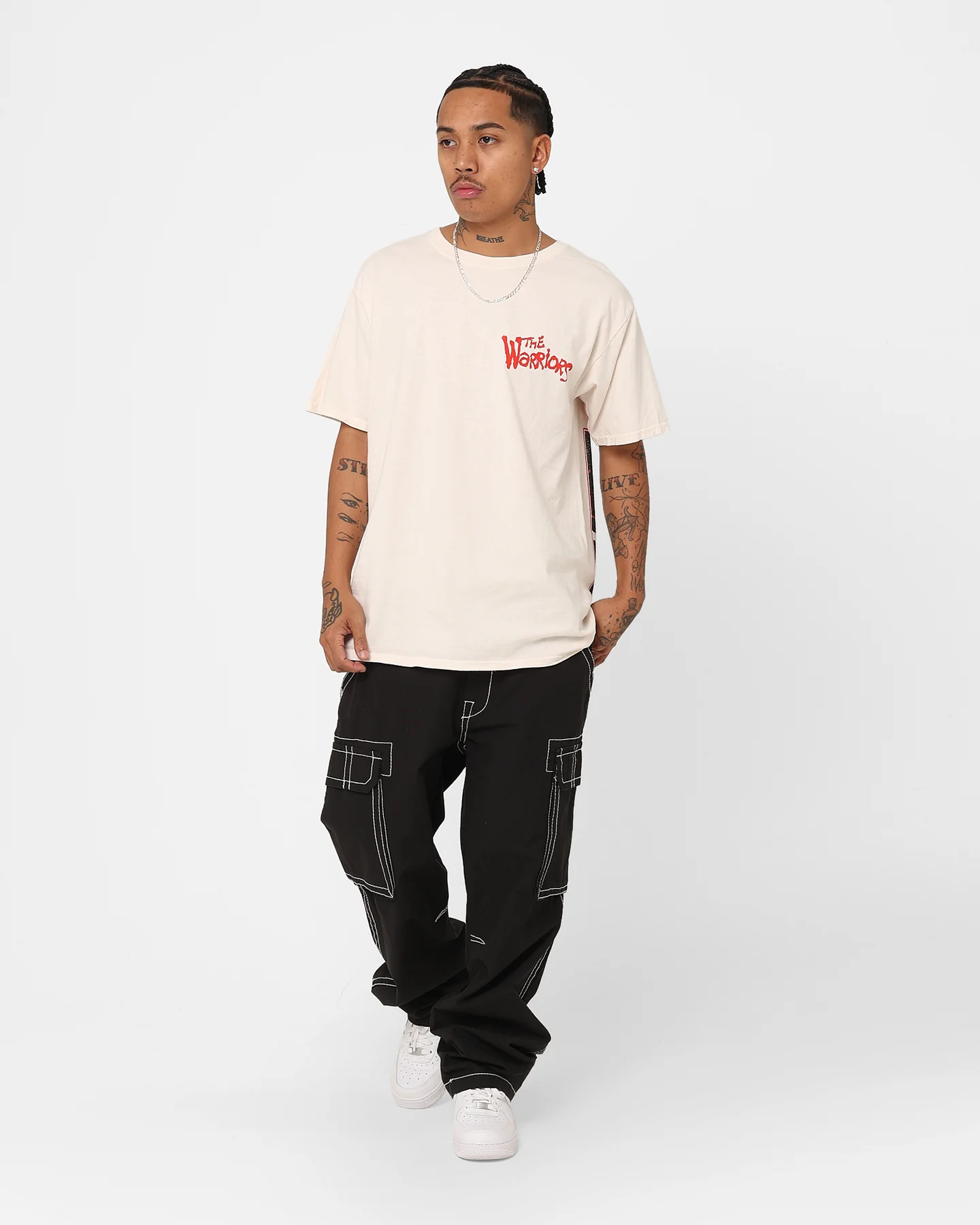 American Thrift X The Warriors The Warriors Vintage T-Shirt Off White