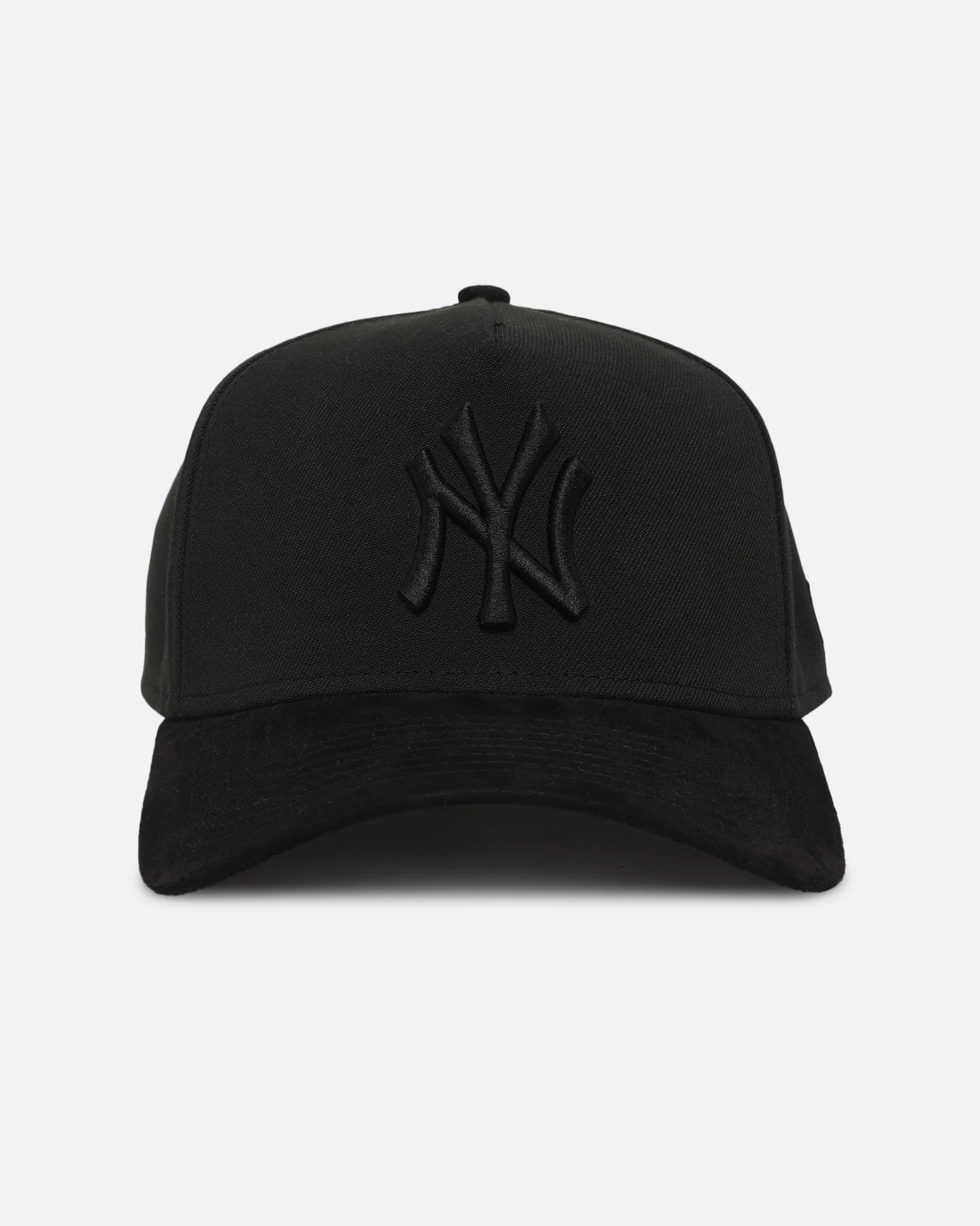 New Era New York Yankees 'Premium Luxe' 39THIRTY A-Frame Stretch Fit Black
