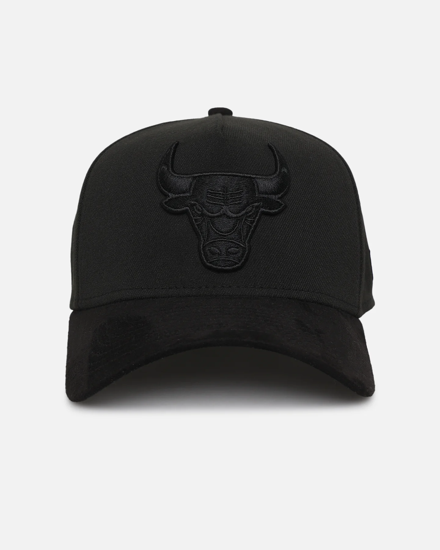 New Era Chicago Bulls 'Premium Luxe' 39THIRTY A-Frame Stretch Fit Black