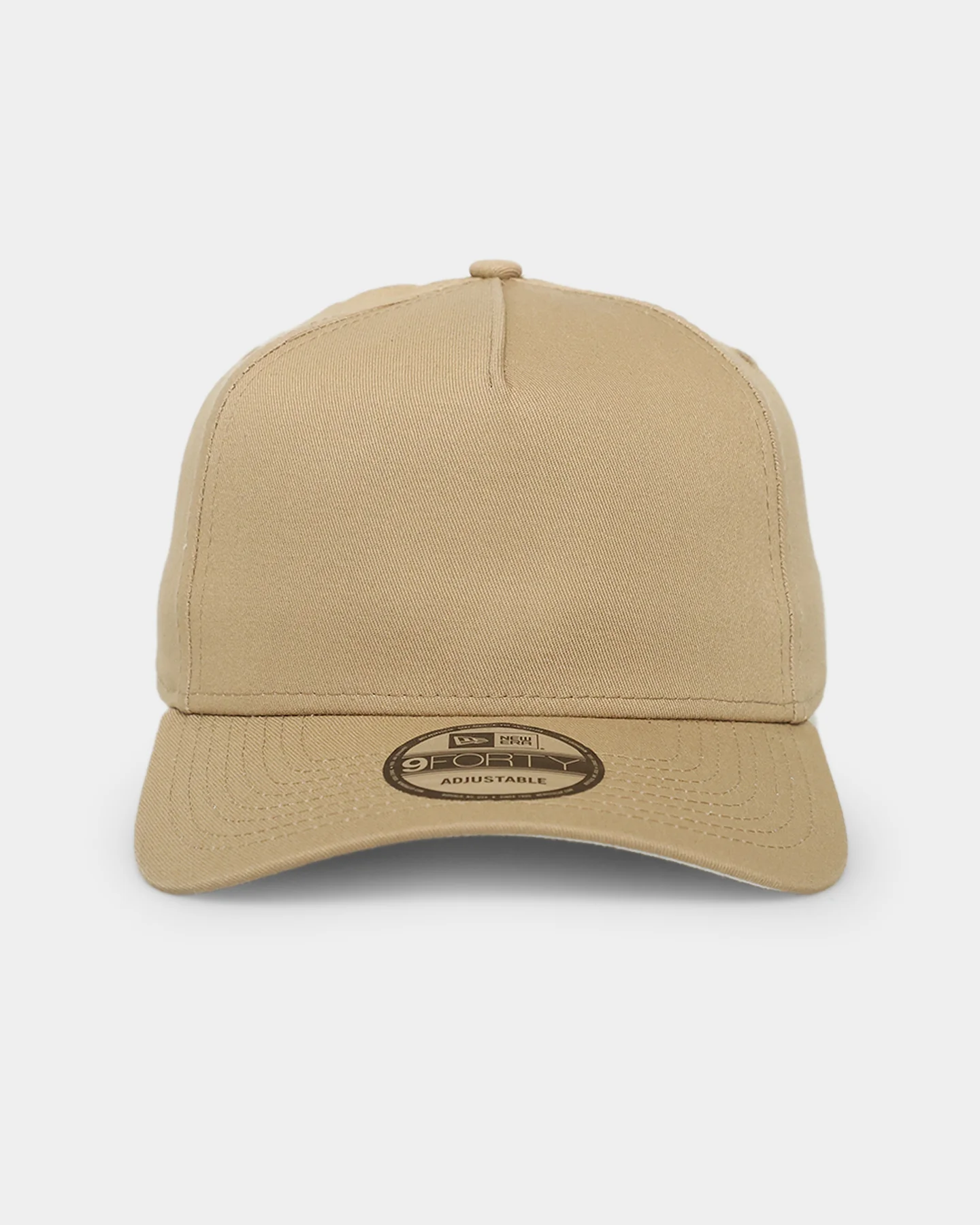 New Era 9FORTY A-Frame Snapback Tumbleweed/White