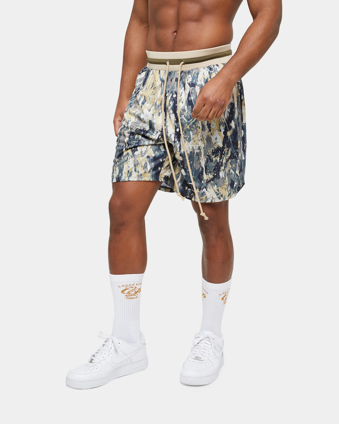 Carre Splatter Ball Shorts Multi-coloured