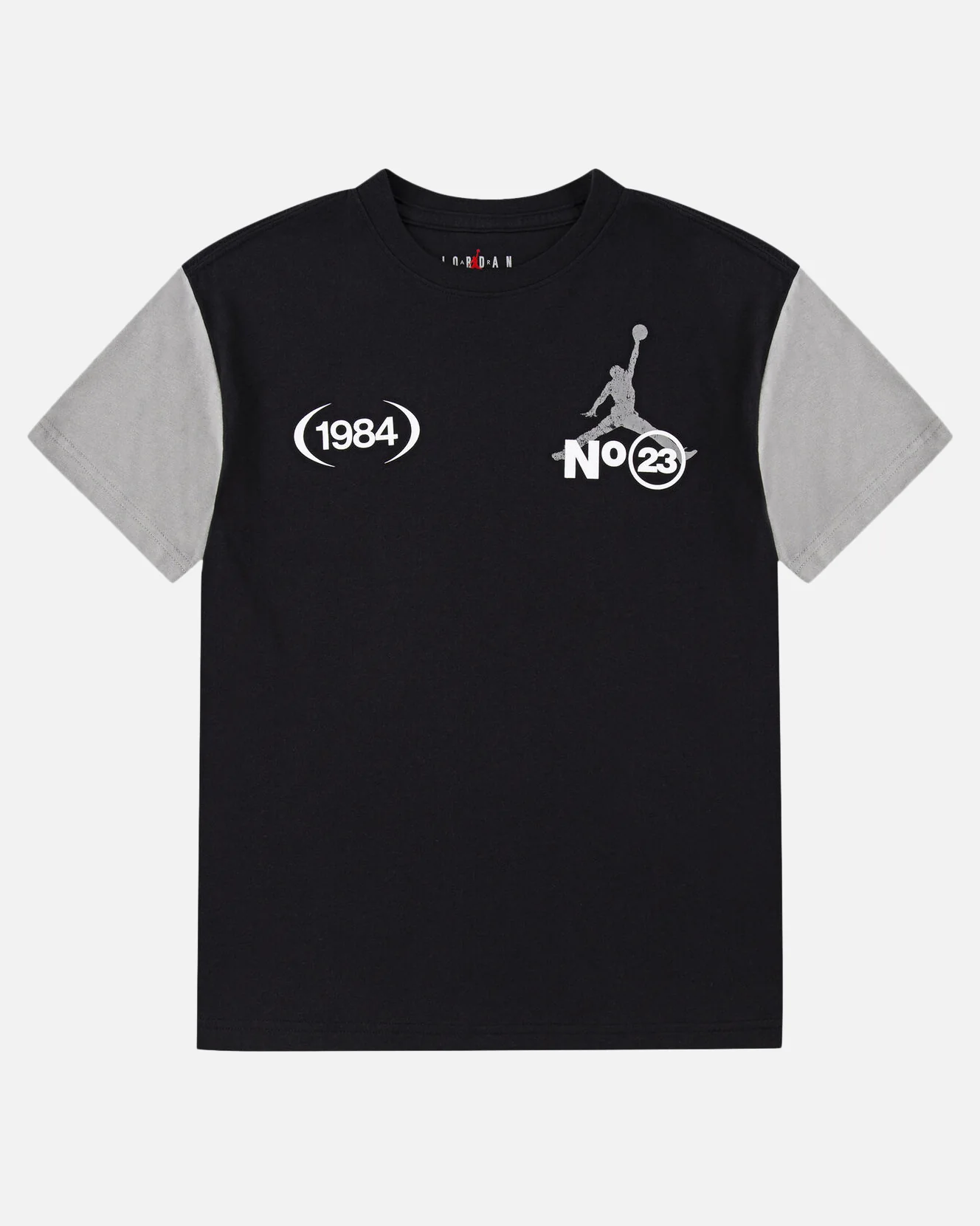 Jordan Kids' 1984 Stack T-Shirt Black