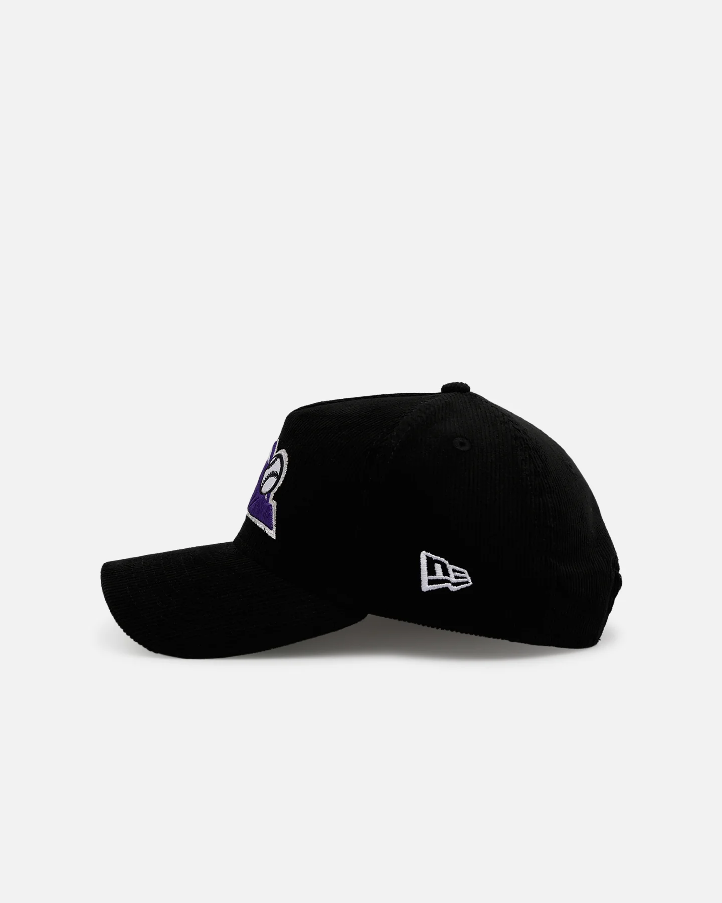 New Era Colorado Rockies 'Black Cord' 9FORTY A-Frame Corduroy Snapback Black