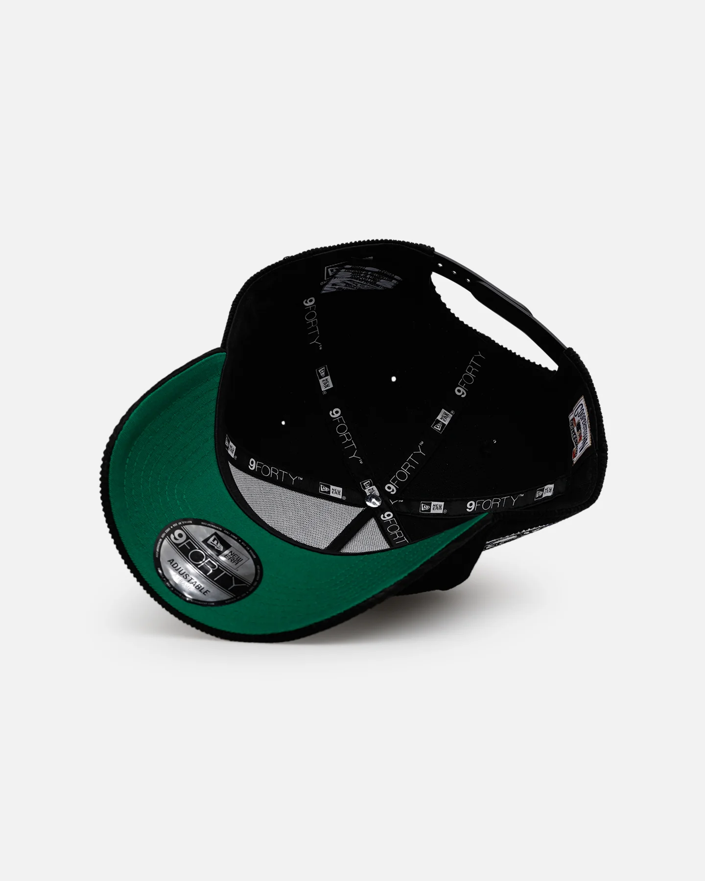 New Era Colorado Rockies 'Black Cord' 9FORTY A-Frame Corduroy Snapback Black