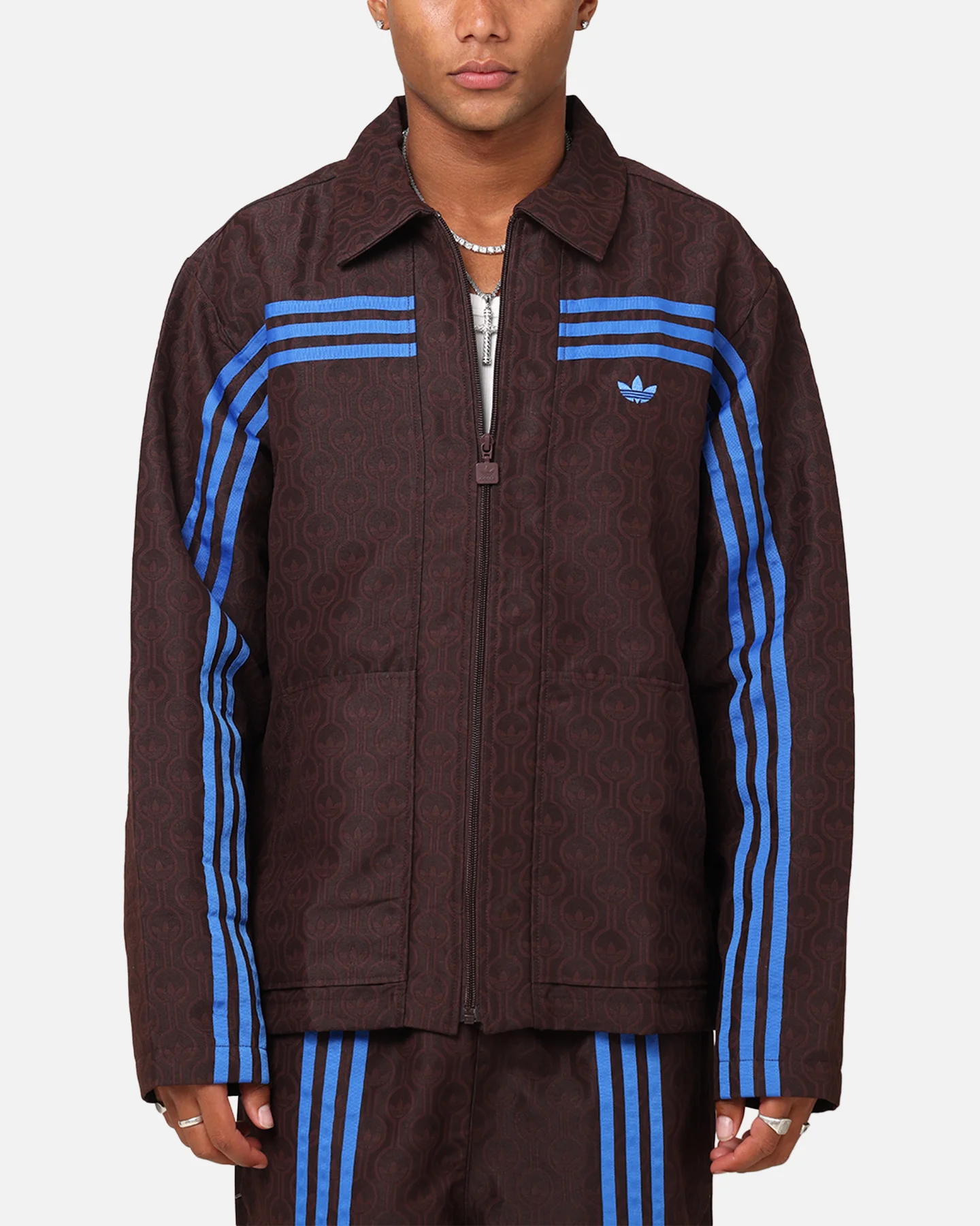 Adidas Originals 70's Club Jacket Brown