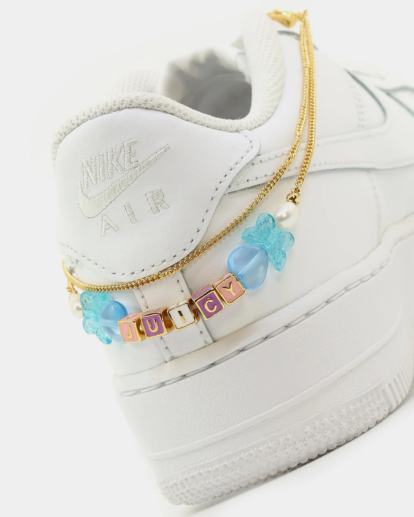 Raising Hell Women's Juicy Shoe Chain Iced Gold