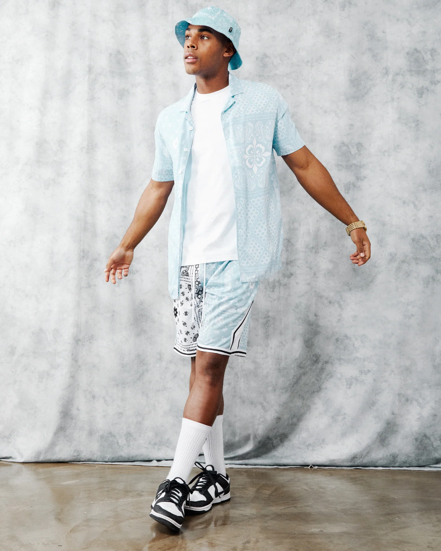 Carre Bandana Ultra Ball Shorts Light Blue