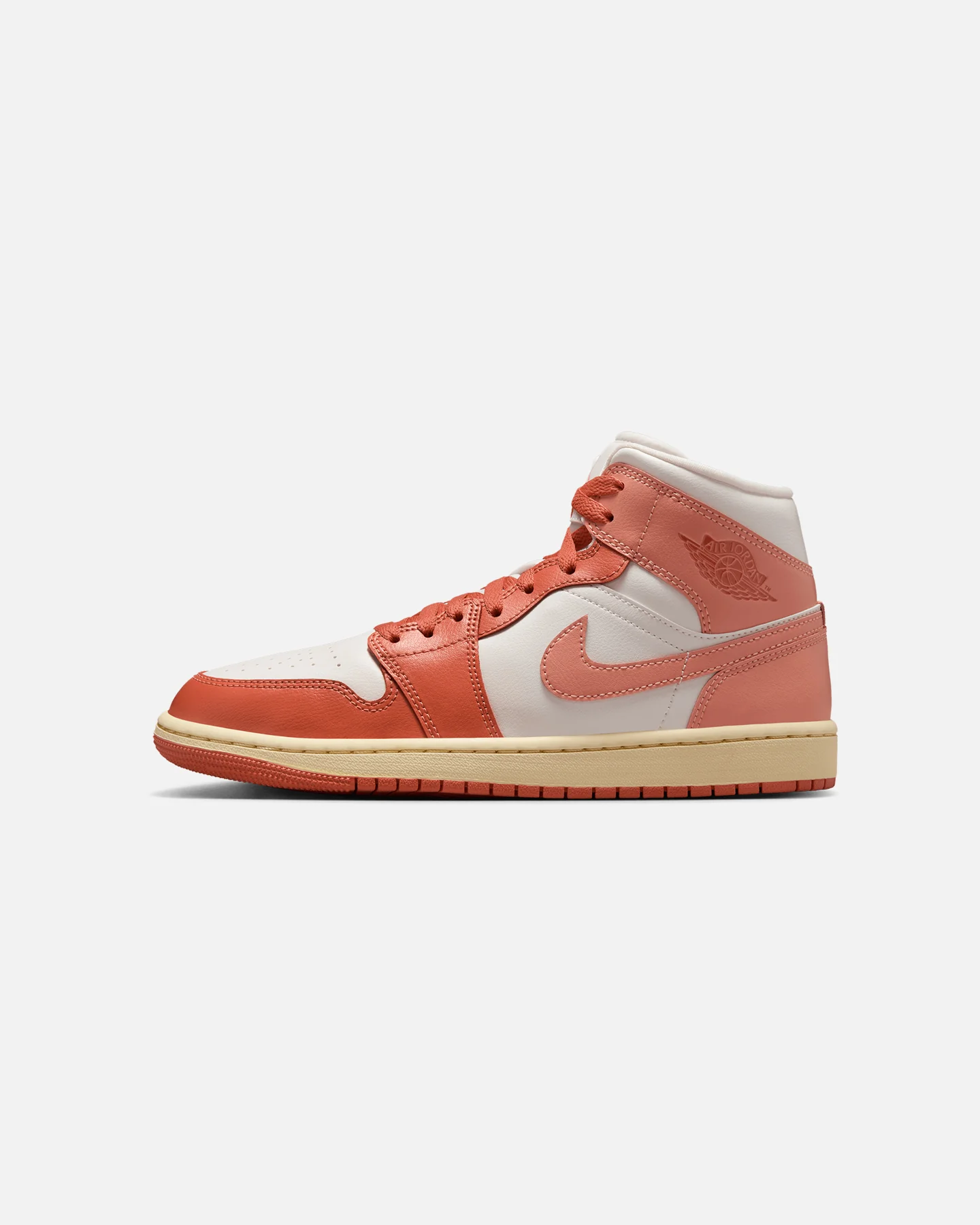 Jordan Women's Air Jordan 1 Mid Sail/Lt Madder Root