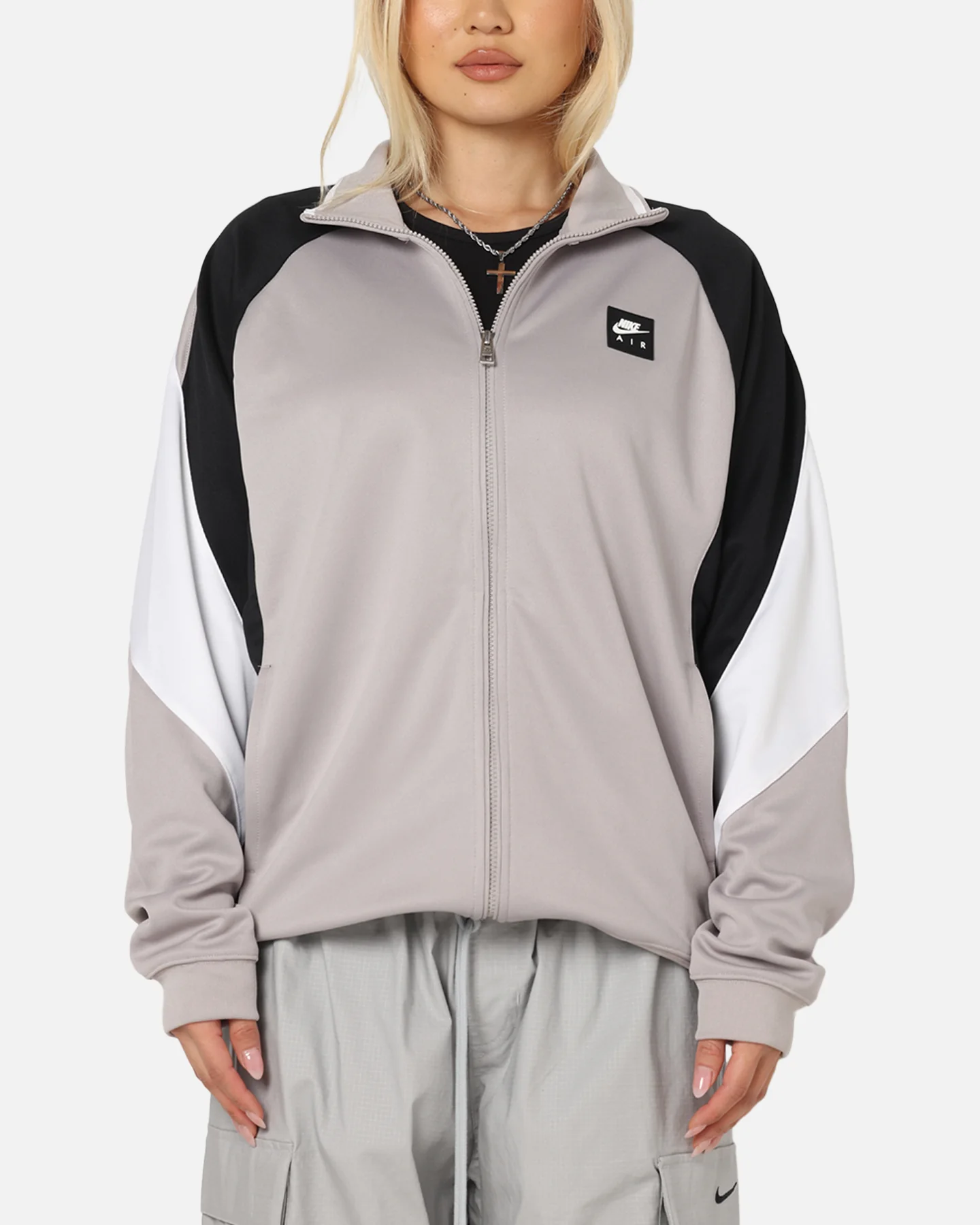 Nike Air Poly-Knit Zip Jacket Grey/Black