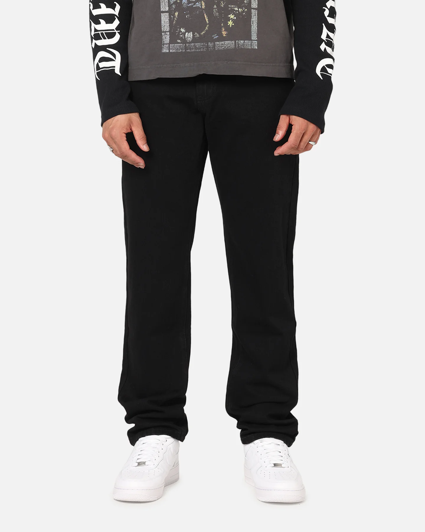 Saint Morta Psykhe Jeans Black Stonewash